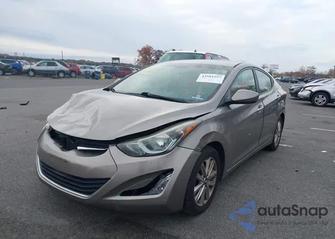 2016 Hyundai Elantra Se из США, поврежденный, VIN 5NPDH4AE6GH773239